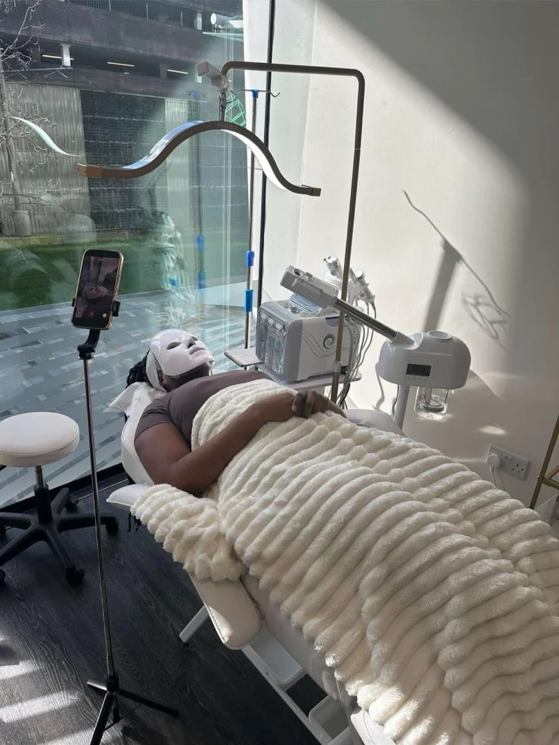 Aesthetics treatment result at Pure Drip Aesthetics Snow Hill Birmingham